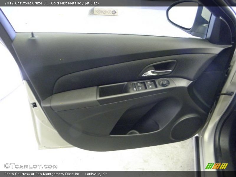 Gold Mist Metallic / Jet Black 2012 Chevrolet Cruze LT