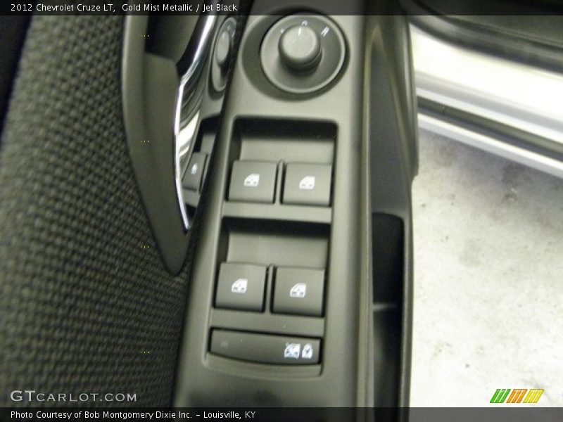 Gold Mist Metallic / Jet Black 2012 Chevrolet Cruze LT