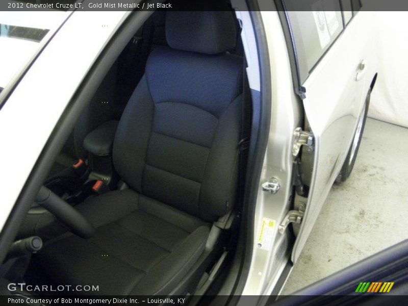 Gold Mist Metallic / Jet Black 2012 Chevrolet Cruze LT