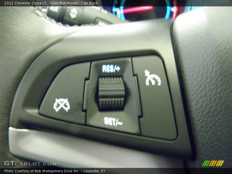 Gold Mist Metallic / Jet Black 2012 Chevrolet Cruze LT