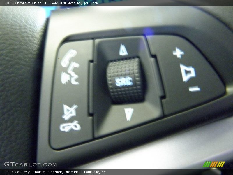 Gold Mist Metallic / Jet Black 2012 Chevrolet Cruze LT
