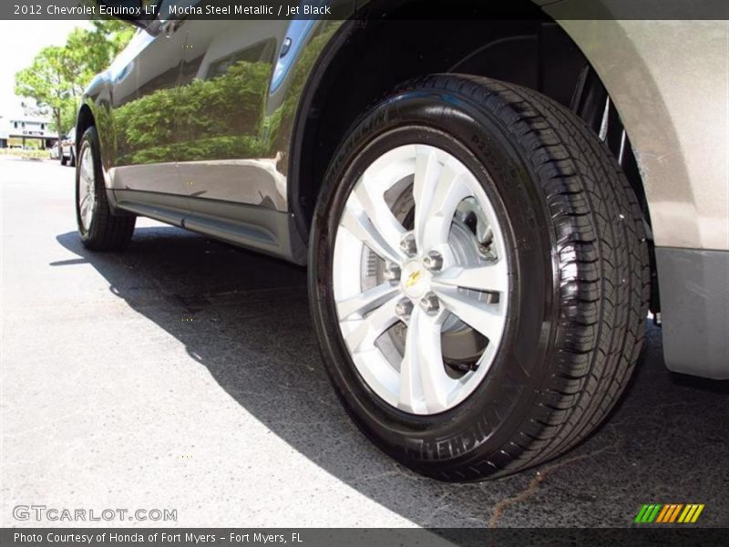 Mocha Steel Metallic / Jet Black 2012 Chevrolet Equinox LT