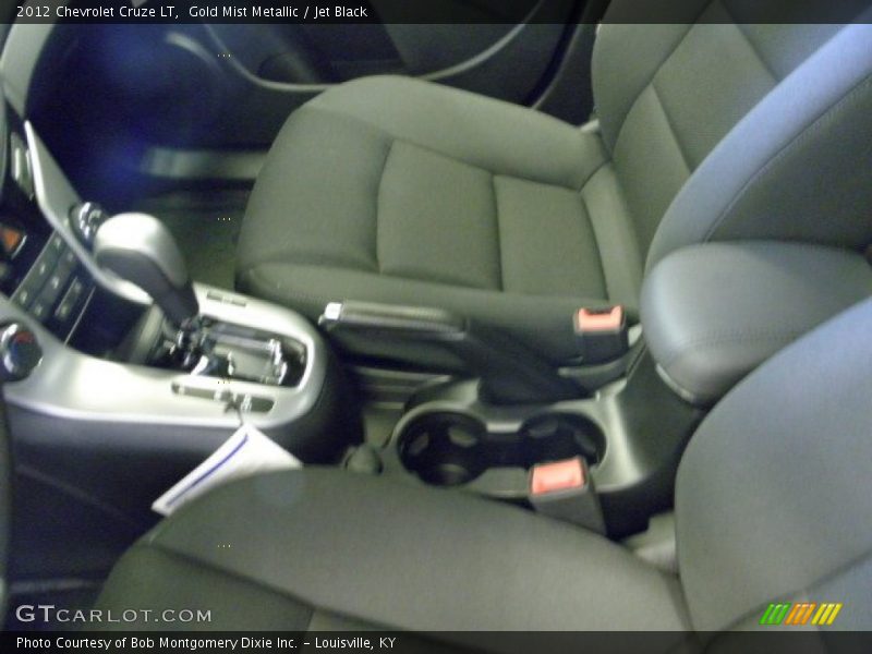 Gold Mist Metallic / Jet Black 2012 Chevrolet Cruze LT