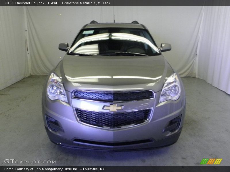 Graystone Metallic / Jet Black 2012 Chevrolet Equinox LT AWD