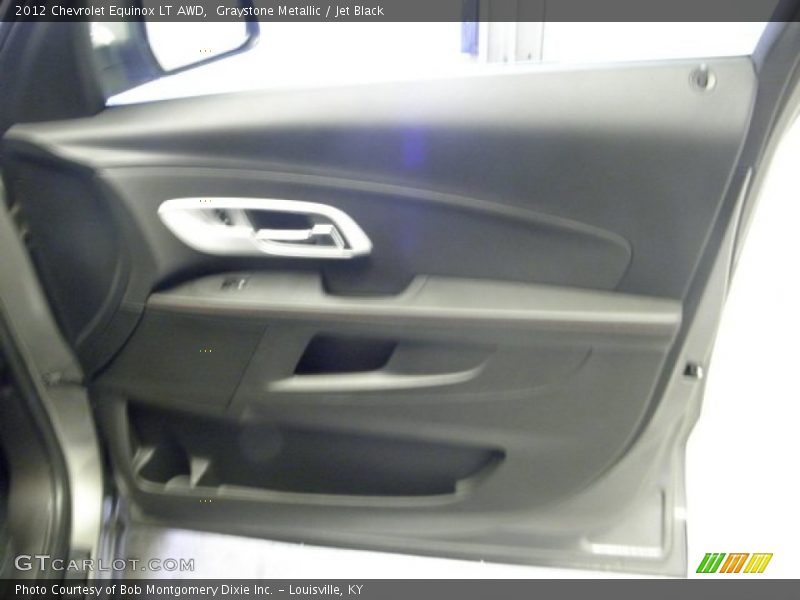 Graystone Metallic / Jet Black 2012 Chevrolet Equinox LT AWD