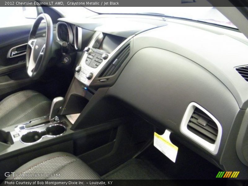 Graystone Metallic / Jet Black 2012 Chevrolet Equinox LT AWD