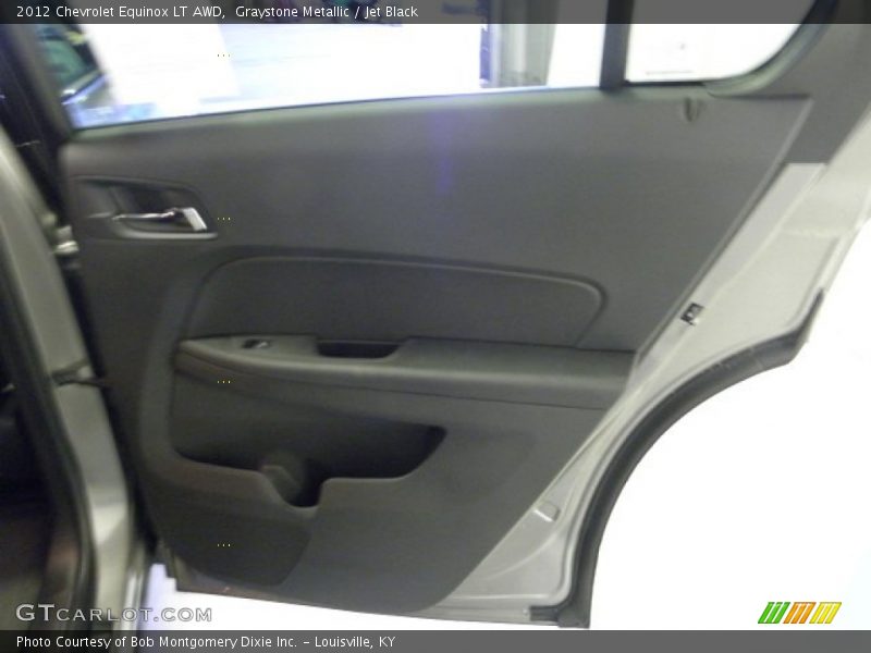 Graystone Metallic / Jet Black 2012 Chevrolet Equinox LT AWD