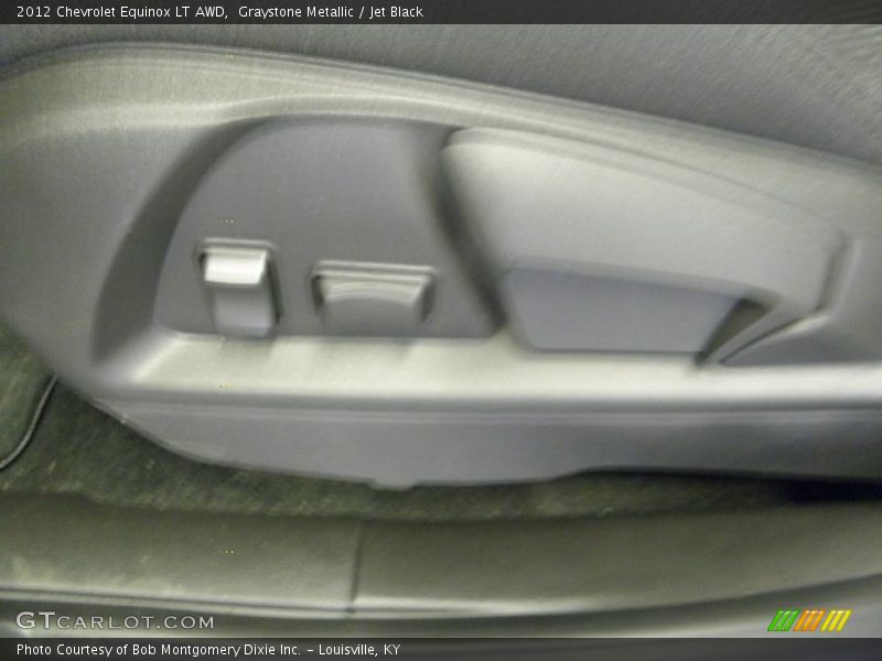 Graystone Metallic / Jet Black 2012 Chevrolet Equinox LT AWD