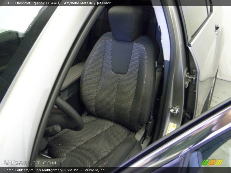 Graystone Metallic / Jet Black 2012 Chevrolet Equinox LT AWD