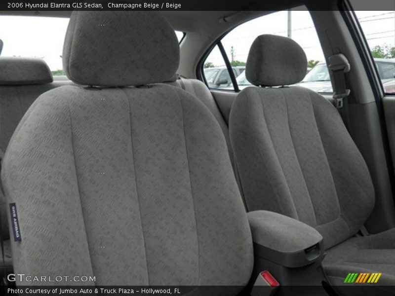 Champagne Beige / Beige 2006 Hyundai Elantra GLS Sedan