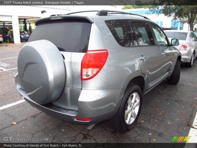Everglade Metallic / Taupe 2007 Toyota RAV4 Limited