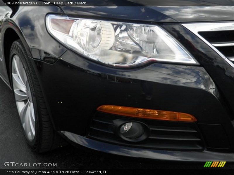 Deep Black / Black 2009 Volkswagen CC Sport