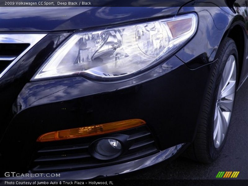Deep Black / Black 2009 Volkswagen CC Sport