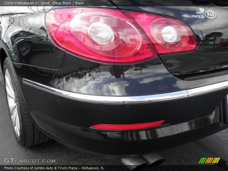 Deep Black / Black 2009 Volkswagen CC Sport