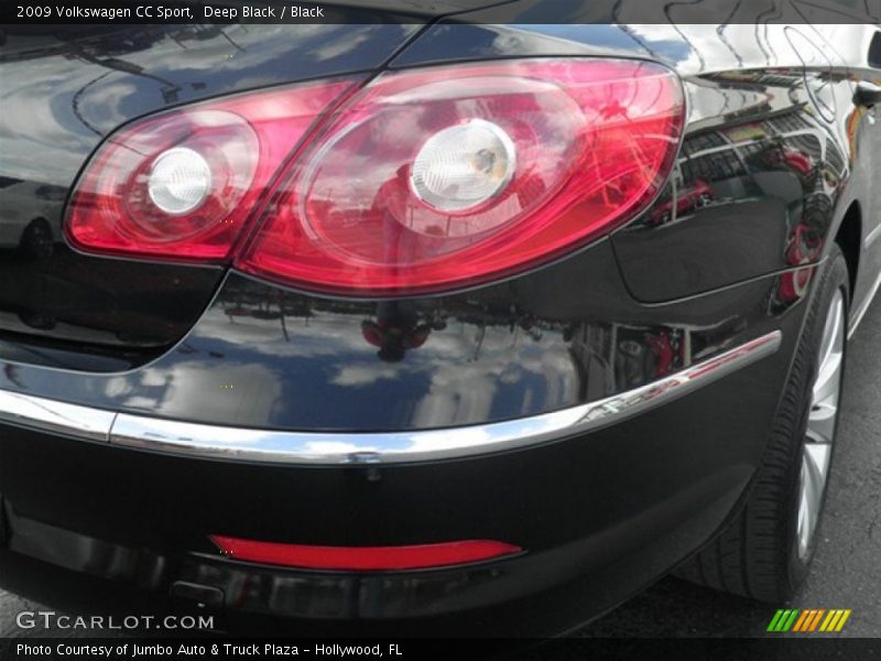 Deep Black / Black 2009 Volkswagen CC Sport
