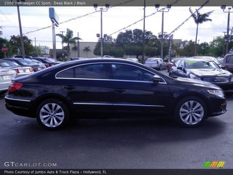 Deep Black / Black 2009 Volkswagen CC Sport