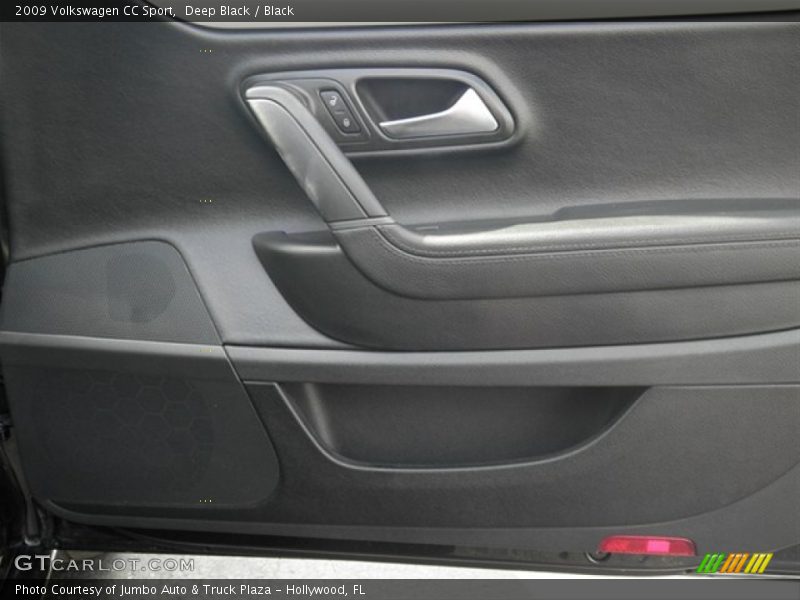 Deep Black / Black 2009 Volkswagen CC Sport