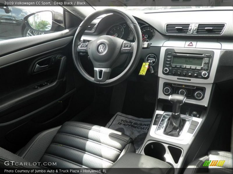 Deep Black / Black 2009 Volkswagen CC Sport