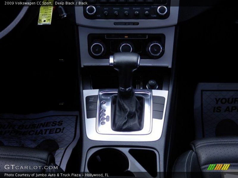 Deep Black / Black 2009 Volkswagen CC Sport