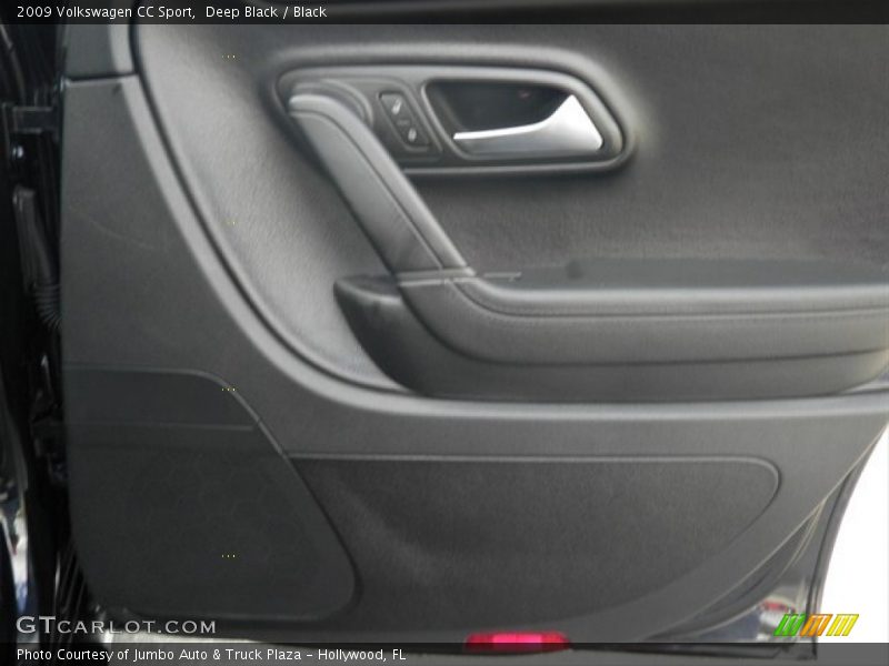 Deep Black / Black 2009 Volkswagen CC Sport