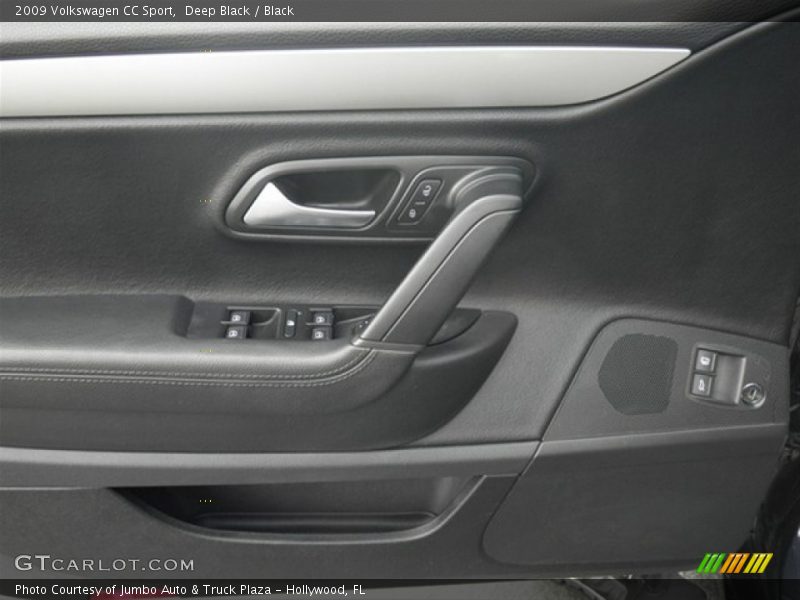 Deep Black / Black 2009 Volkswagen CC Sport