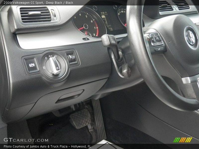 Deep Black / Black 2009 Volkswagen CC Sport