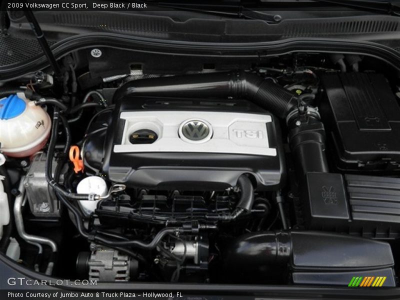Deep Black / Black 2009 Volkswagen CC Sport