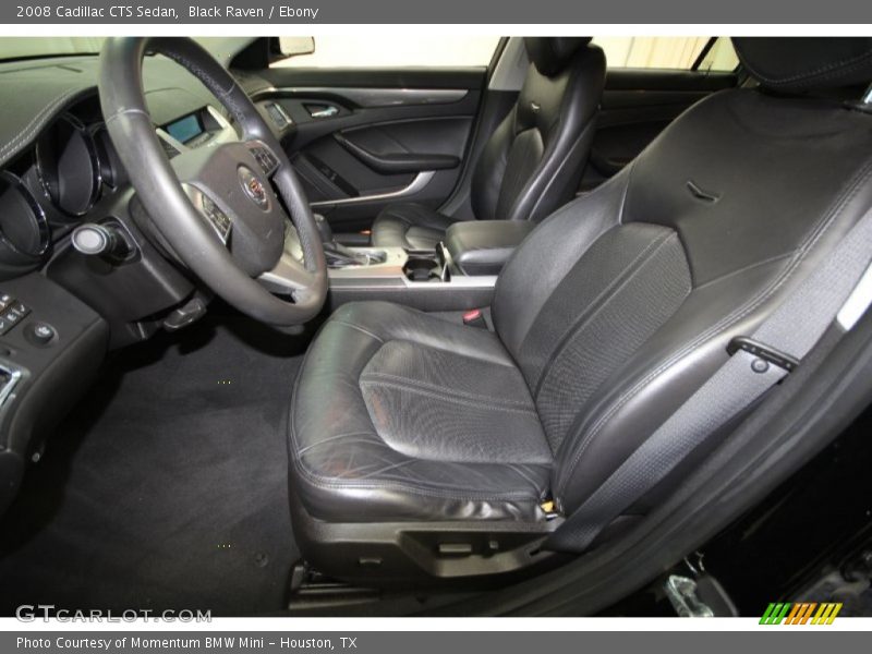Black Raven / Ebony 2008 Cadillac CTS Sedan