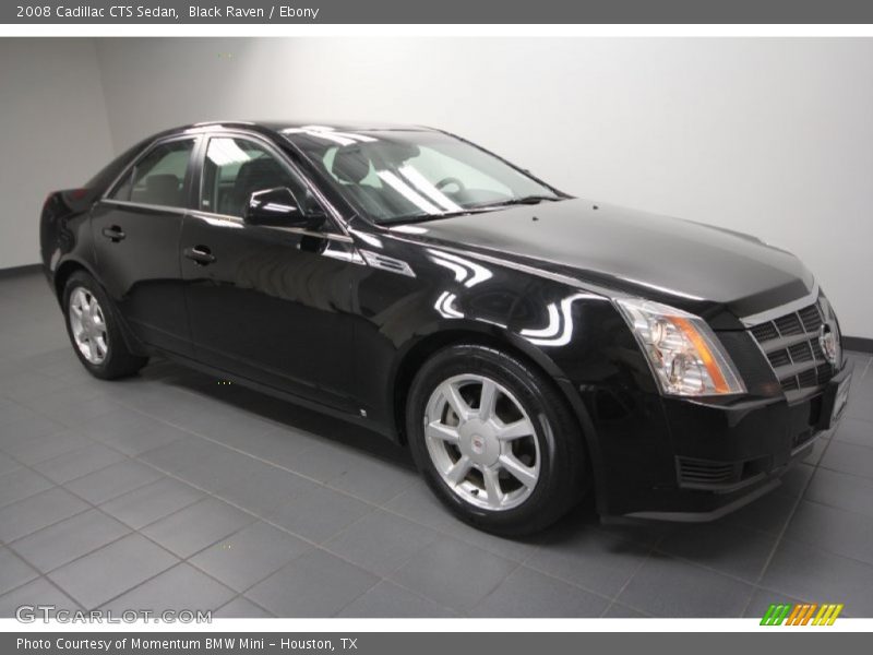 Black Raven / Ebony 2008 Cadillac CTS Sedan