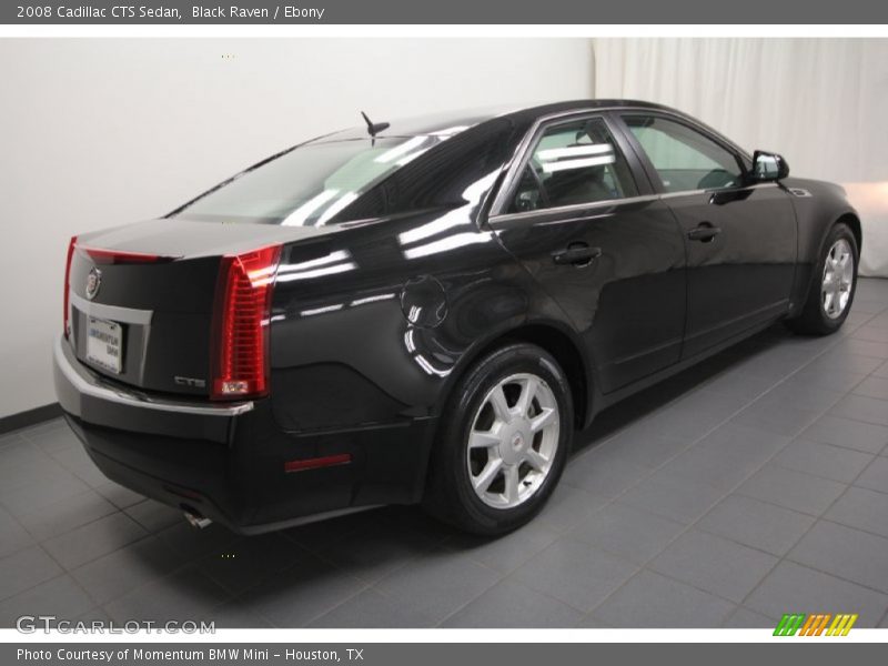 Black Raven / Ebony 2008 Cadillac CTS Sedan