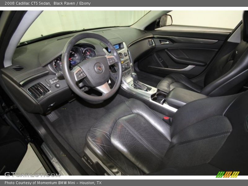 Black Raven / Ebony 2008 Cadillac CTS Sedan