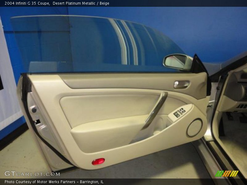 Desert Platinum Metallic / Beige 2004 Infiniti G 35 Coupe