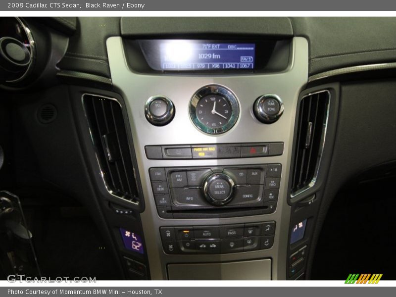 Black Raven / Ebony 2008 Cadillac CTS Sedan