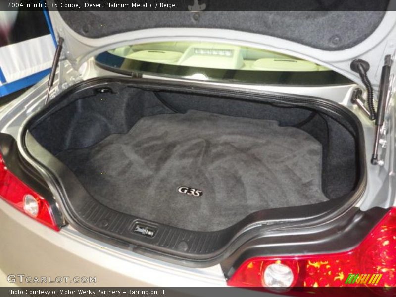 Desert Platinum Metallic / Beige 2004 Infiniti G 35 Coupe