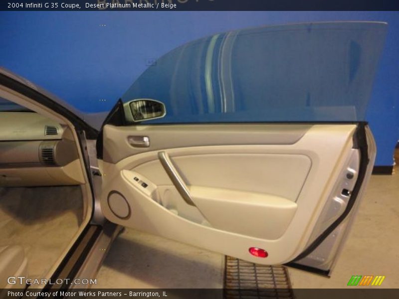 Desert Platinum Metallic / Beige 2004 Infiniti G 35 Coupe
