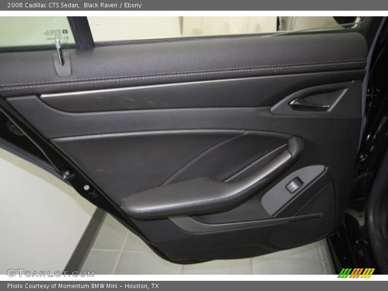 Black Raven / Ebony 2008 Cadillac CTS Sedan