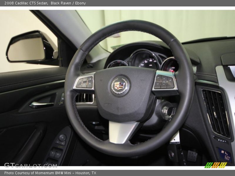 Black Raven / Ebony 2008 Cadillac CTS Sedan