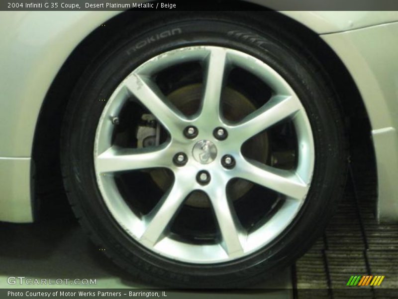 Desert Platinum Metallic / Beige 2004 Infiniti G 35 Coupe