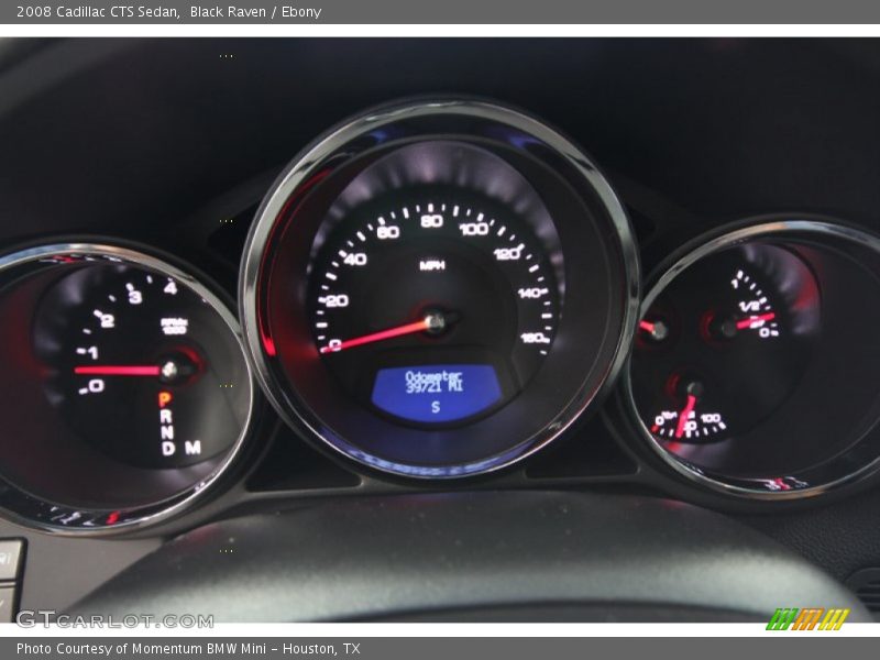 Black Raven / Ebony 2008 Cadillac CTS Sedan