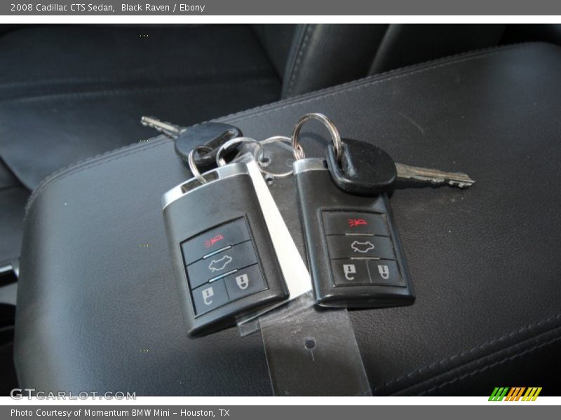 Black Raven / Ebony 2008 Cadillac CTS Sedan