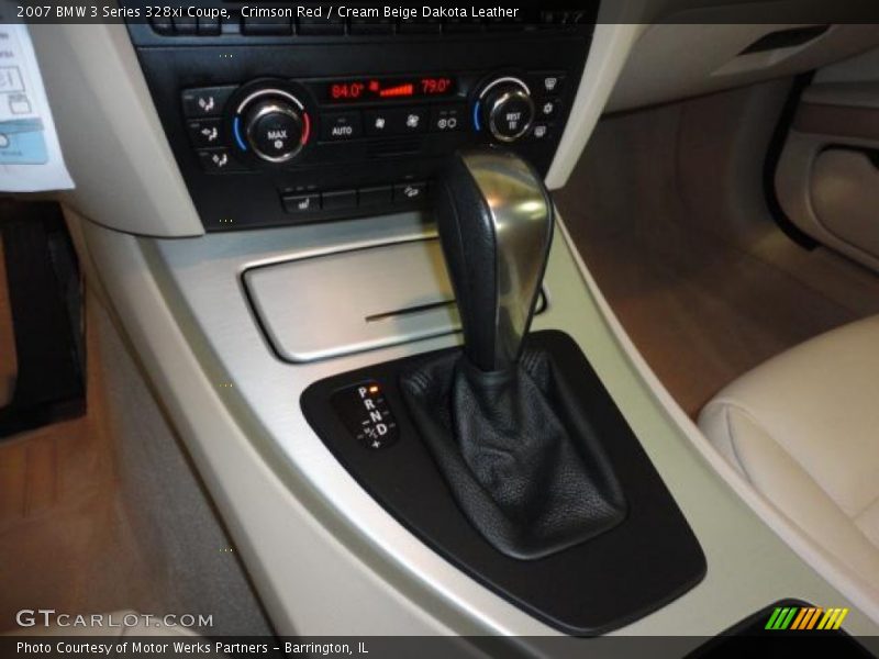 Crimson Red / Cream Beige Dakota Leather 2007 BMW 3 Series 328xi Coupe