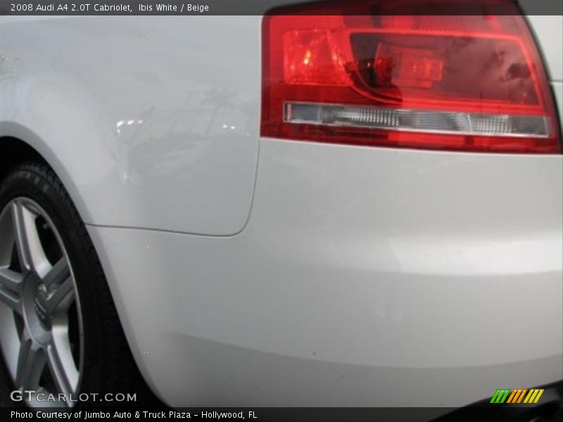 Ibis White / Beige 2008 Audi A4 2.0T Cabriolet