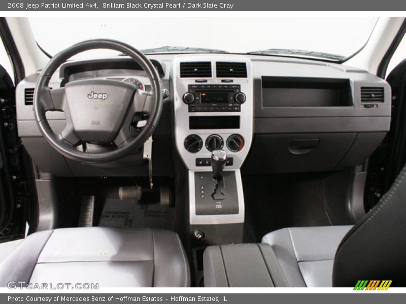 Brilliant Black Crystal Pearl / Dark Slate Gray 2008 Jeep Patriot Limited 4x4