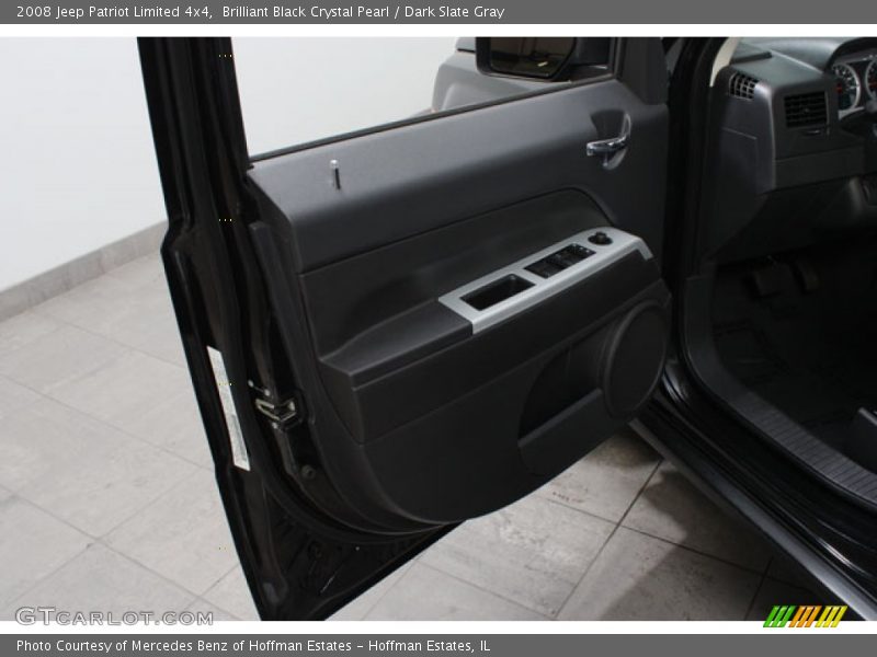 Brilliant Black Crystal Pearl / Dark Slate Gray 2008 Jeep Patriot Limited 4x4