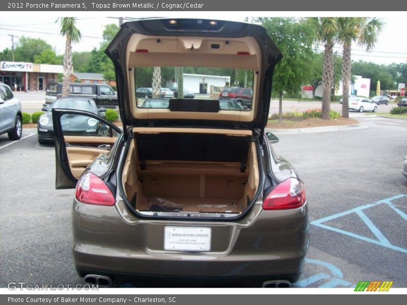 Topaz Brown Metallic / Cognac/Cedar 2012 Porsche Panamera S