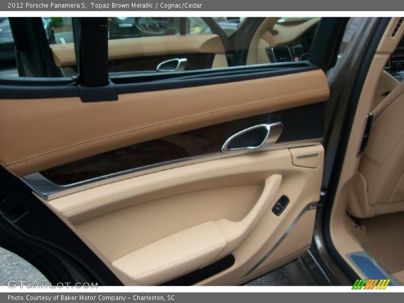 Topaz Brown Metallic / Cognac/Cedar 2012 Porsche Panamera S