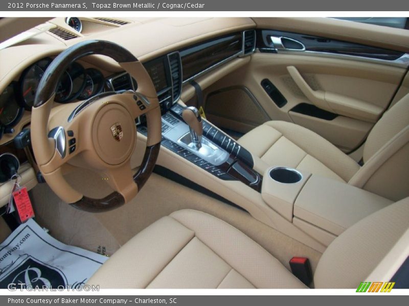 Topaz Brown Metallic / Cognac/Cedar 2012 Porsche Panamera S