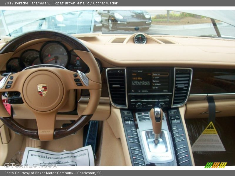 Topaz Brown Metallic / Cognac/Cedar 2012 Porsche Panamera S