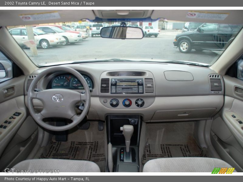 Desert Sand Mica / Taupe 2002 Toyota Camry LE