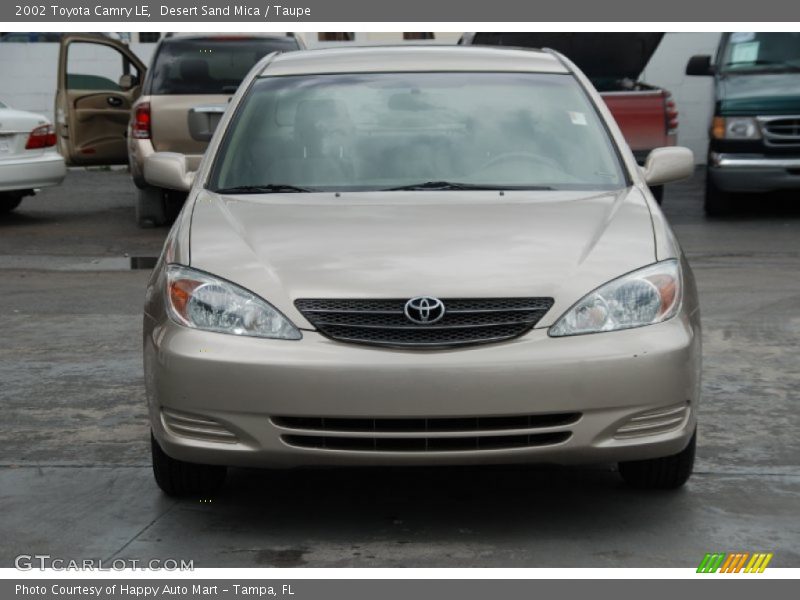 Desert Sand Mica / Taupe 2002 Toyota Camry LE
